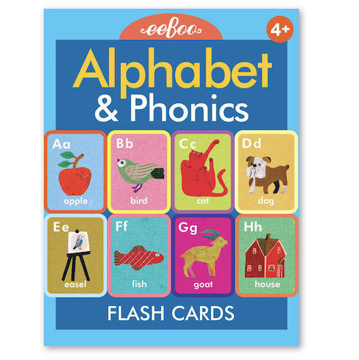Alphabet And Phonics Flash Cards