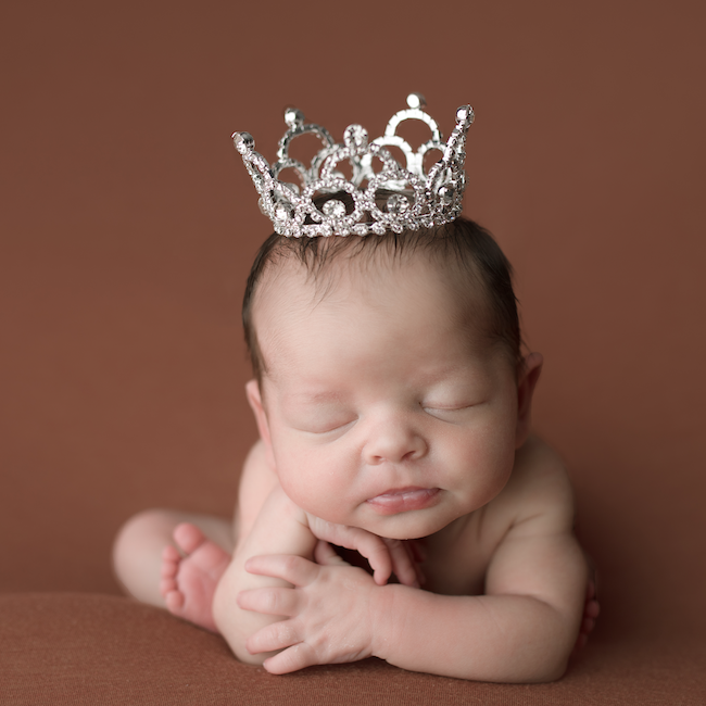 Rhinestone Crown With Clear Stones