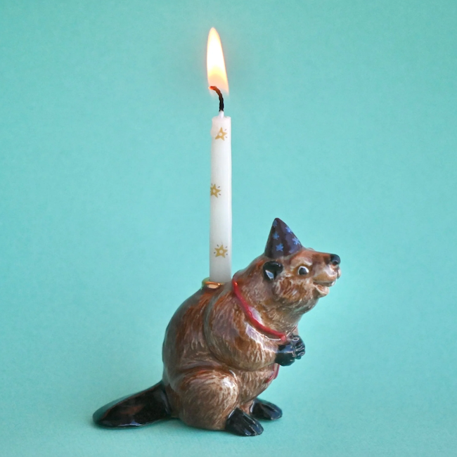 Beaver Cake Topper