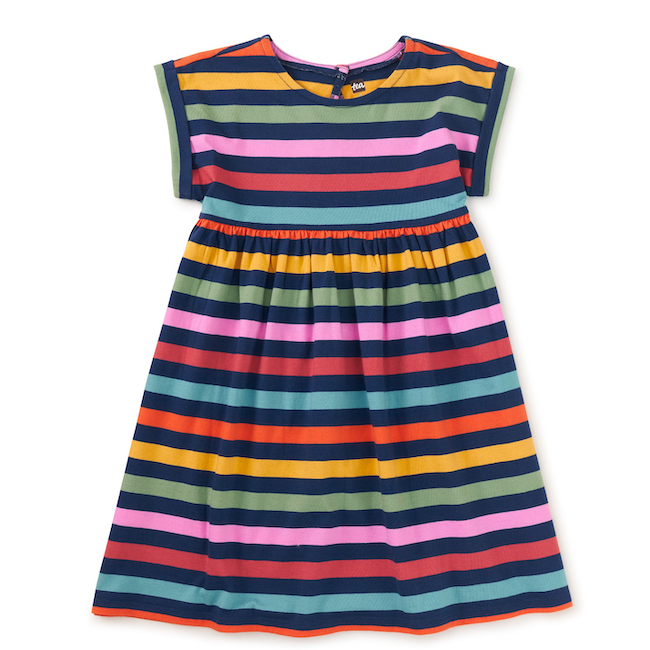 Short Sleeve Empire Dress