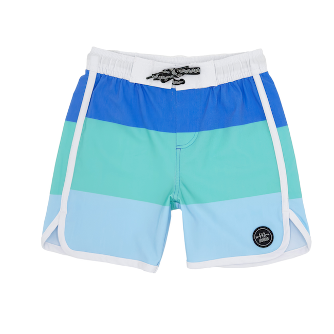 Block Stripe Boardshort