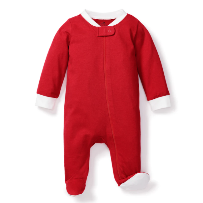 Classic Knit Romper With White Collar