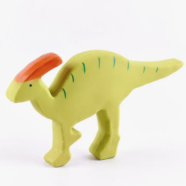 Baby Parasaurolophus Natural Organic Rubber Toy