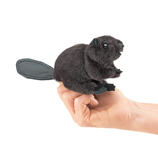 Mini Beaver Finger Puppet
