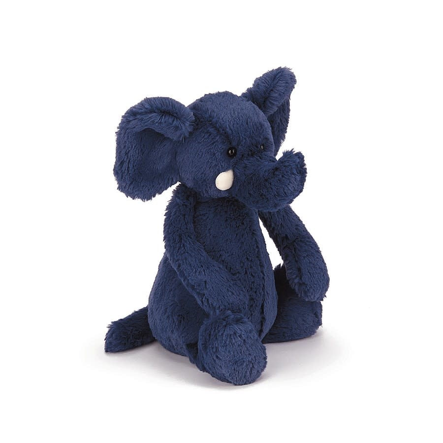 Bashful Medium Blue Elephant