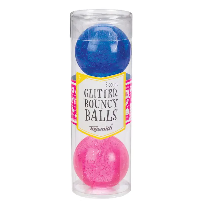 Glitter Bouncy Balls