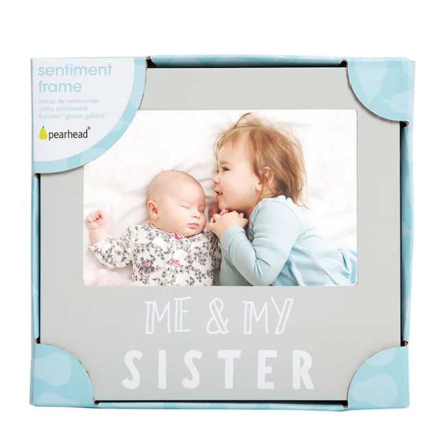 Me and My Sister Sentiment Frame
