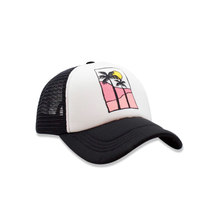 Palm Sunset Trucker Hat
