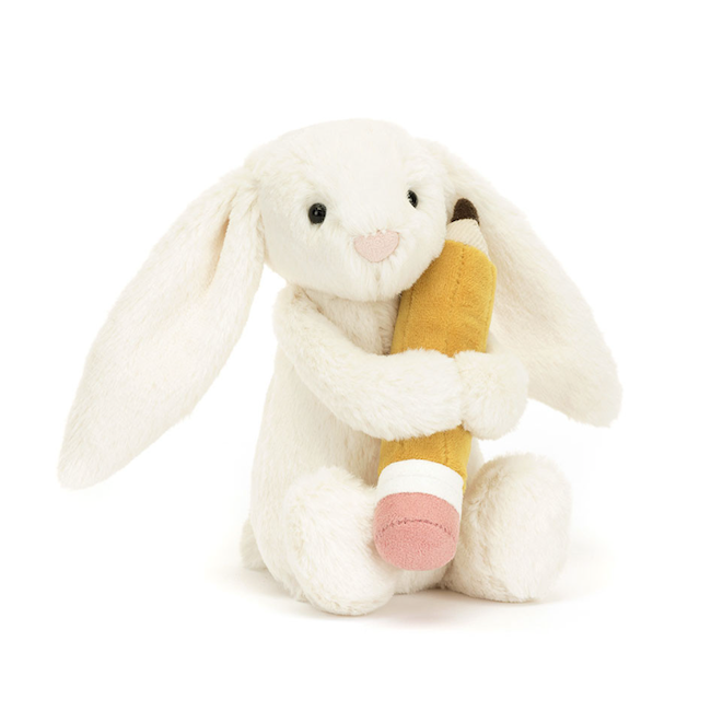 Bashful Bunny with Pencil