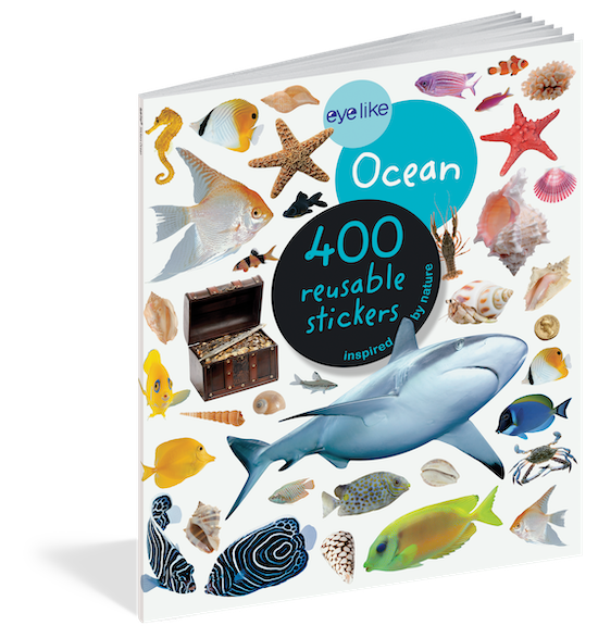 Eyelike Ocean 400 Reusable Stickers Inspired By Nature