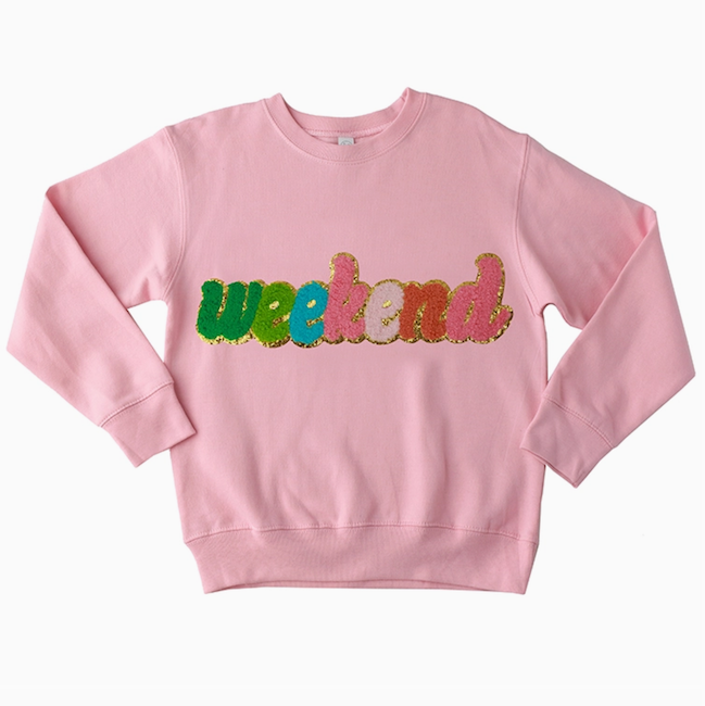 Chenille Weekend Sweatshirt