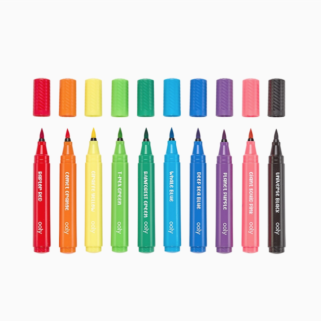 Big Bright Brush markers set of 10