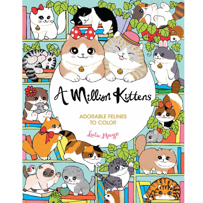 A Million Kittens Coloring Book