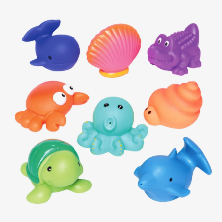 Sea Party Squirtie Baby Bath Toy
