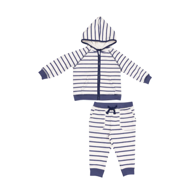 French Terry Hoodie And Jogger