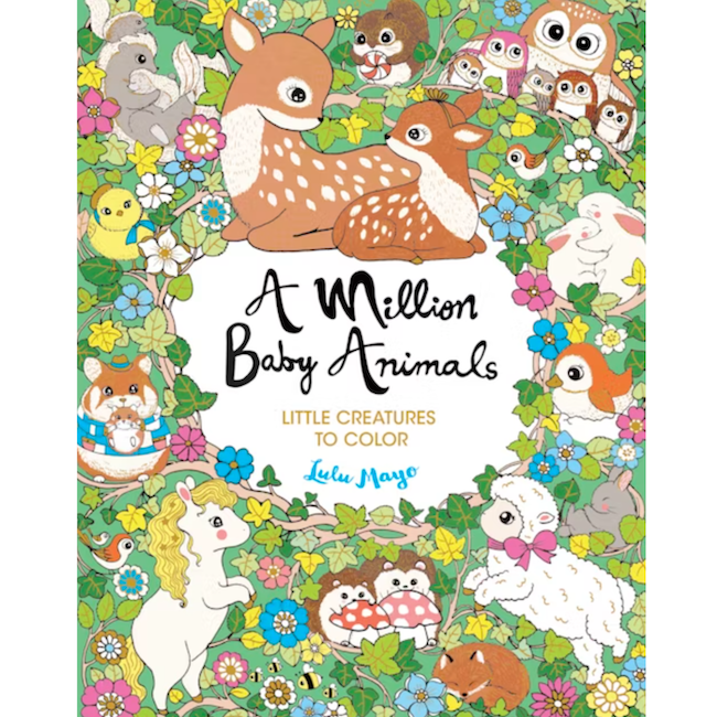 A Million Baby Animals Coloring Book