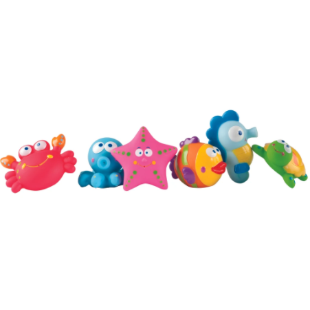 Lagoon Party Squirtie Baby Bath Toy