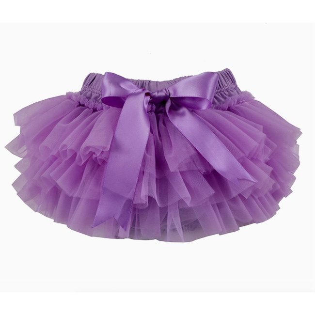 Baby Tulle Ruffle Tutu with  Satin Ribbon