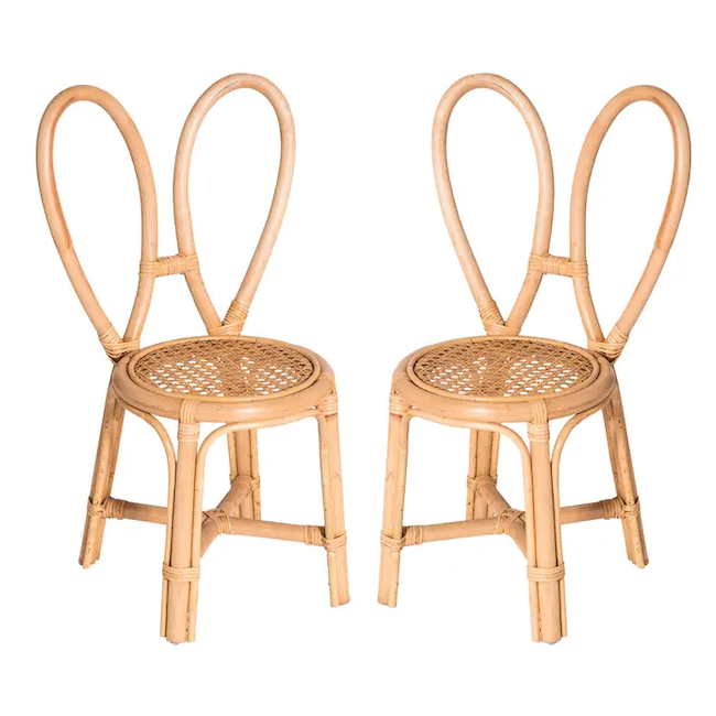 Poppie Bunny Chairs Set of 2