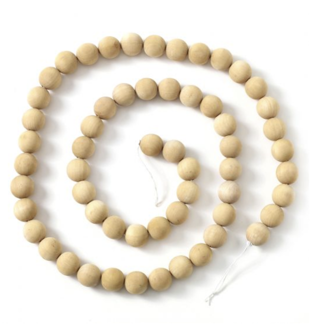 Wood Bead Garland