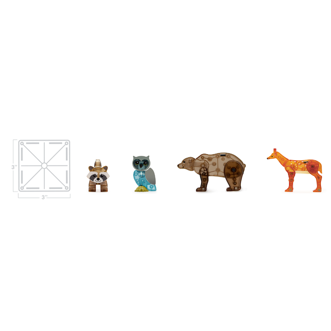 Forest Animals 25 Piece Set