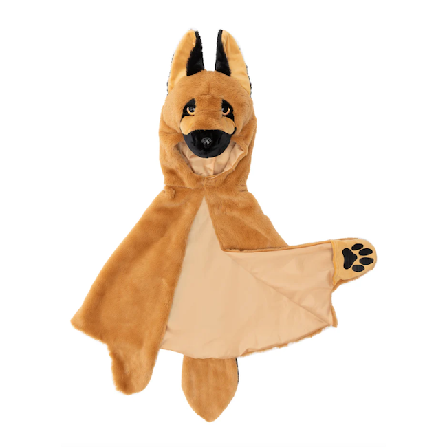 German Shepherd Dog Cuddle Cape, Size 4-6