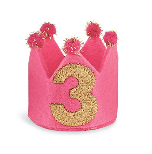 I'm 3 Birthday Crown