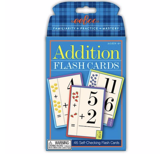 Addition Flash Cards
