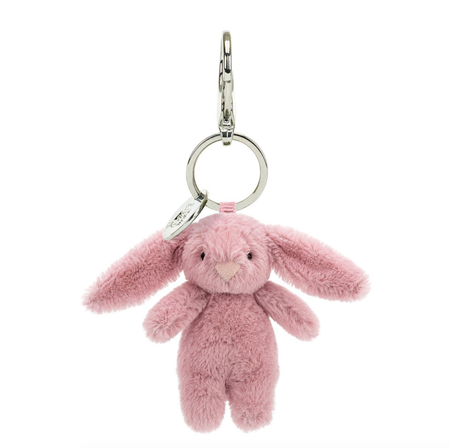 Bashful Bunny Bag Charm Tulip