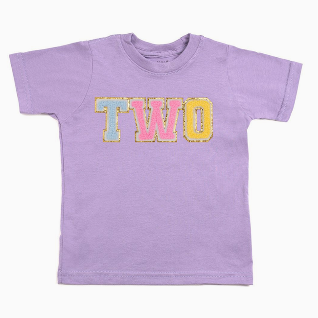 Second Birthday Patch Short Sleeve T-Shirt