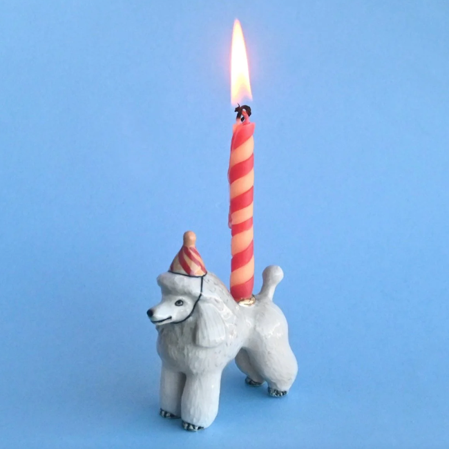 Poodle Cake Topper