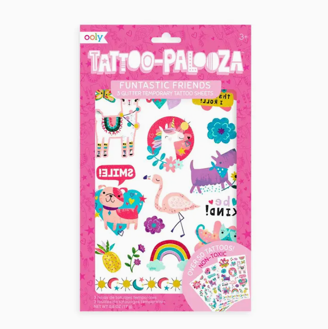 Tattoo-Palooza Temporary Tattoos - Funtastic Friends