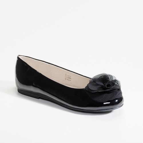Silk Flower Ballet Flat