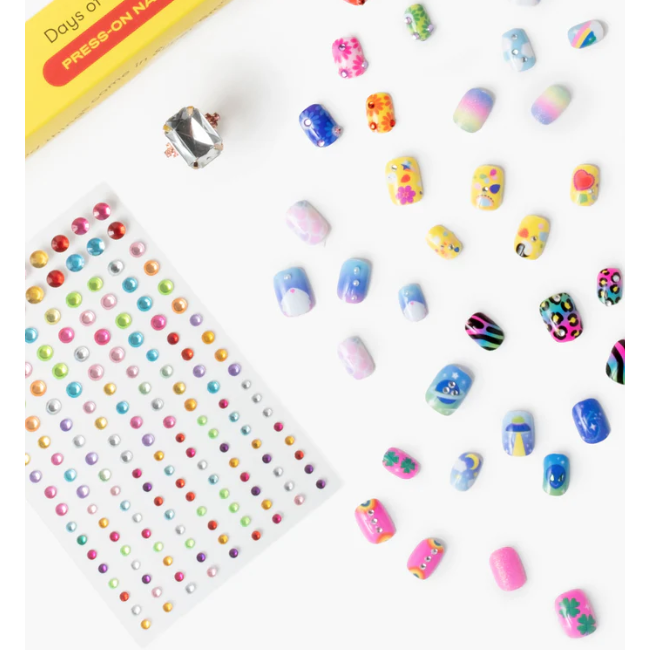 Days of the Week Press On Nail Kit