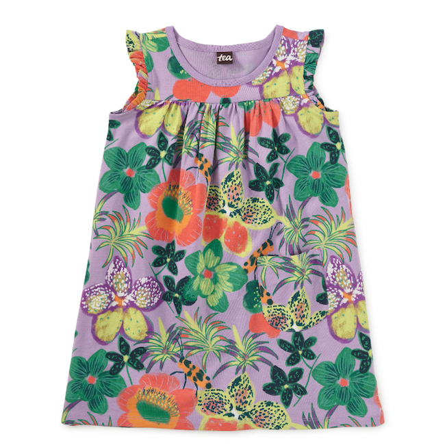 "Color: Hanging Flowers of Malindi","Size: 6-9M"