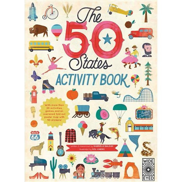 50 States: Activity Book - Maps Of The 50 States