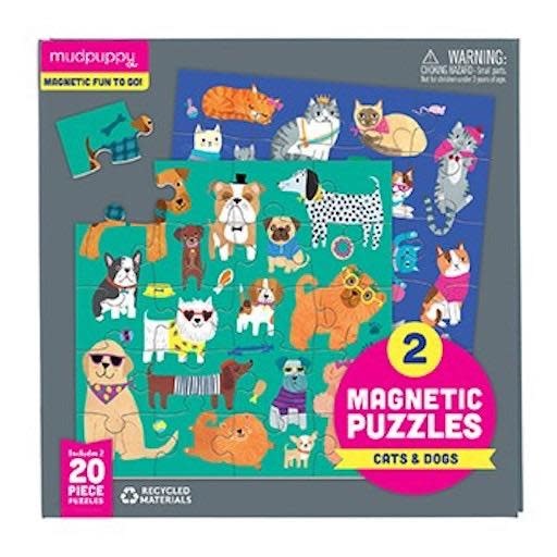 Puzzle Magnets Cats And Dogs