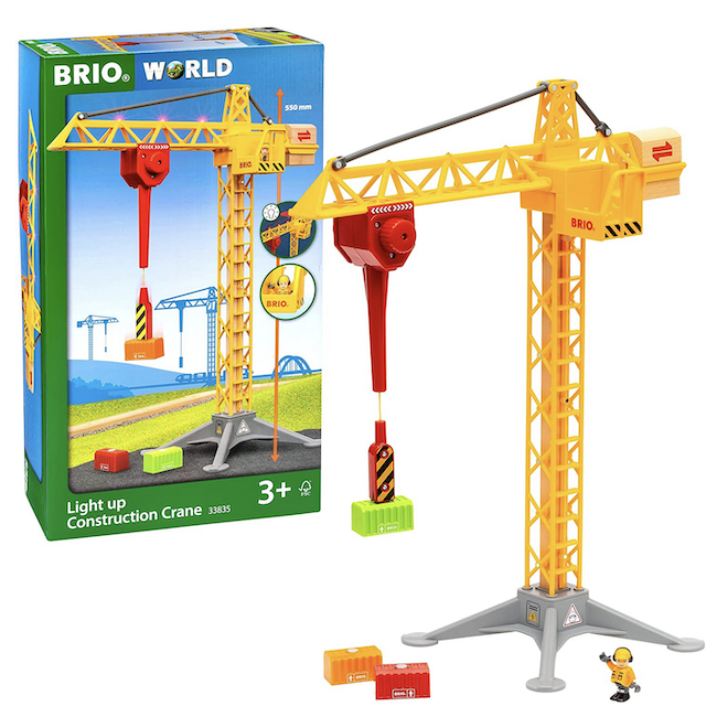Light Up Construction Crane
