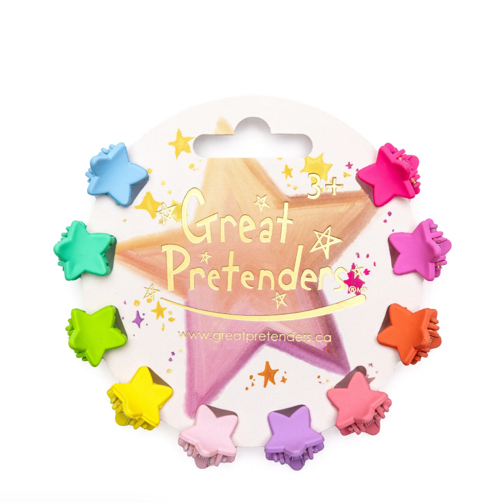 Rainbow Star Mini Hairclips