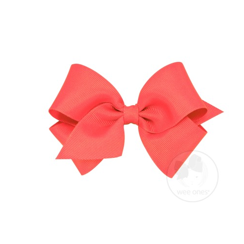 Small Solid Grosgrain Bow