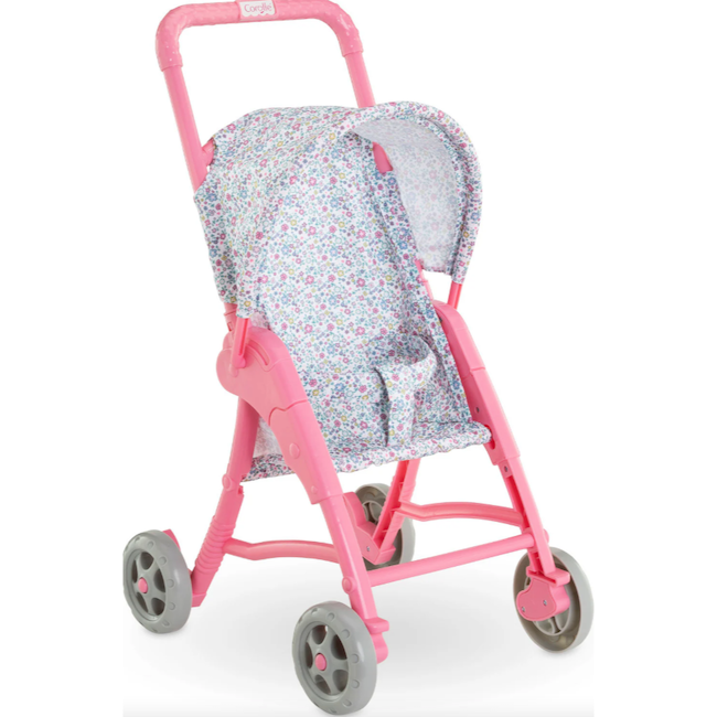 Flowered Stroller for 12" Doll