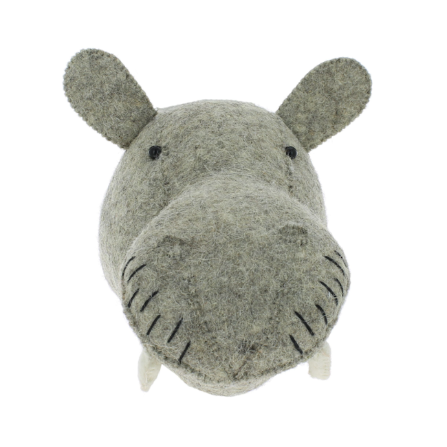 Mini Hippo Head