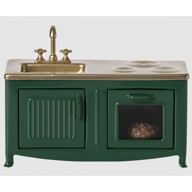 Kitchen, Mouse - Dark Green