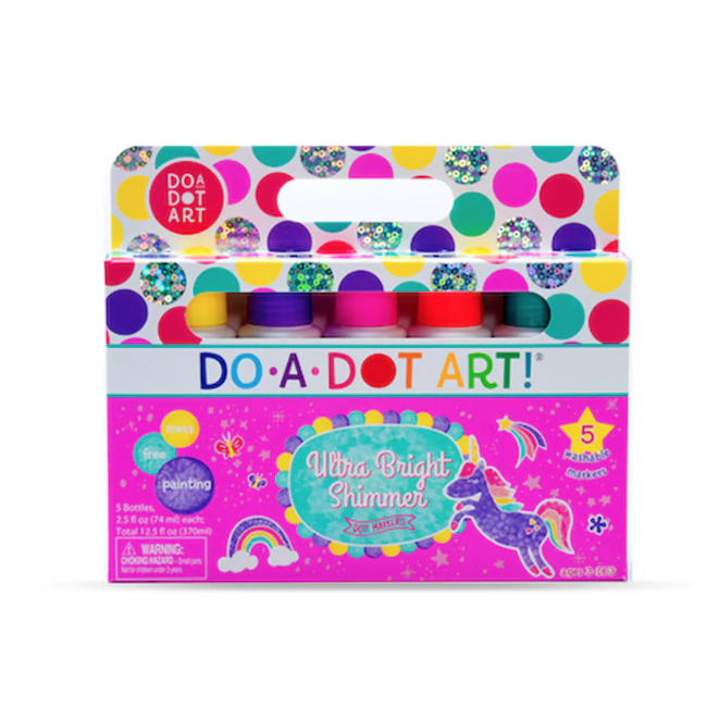 Ultra Bright Shimmers 5 Pack Dot Markers