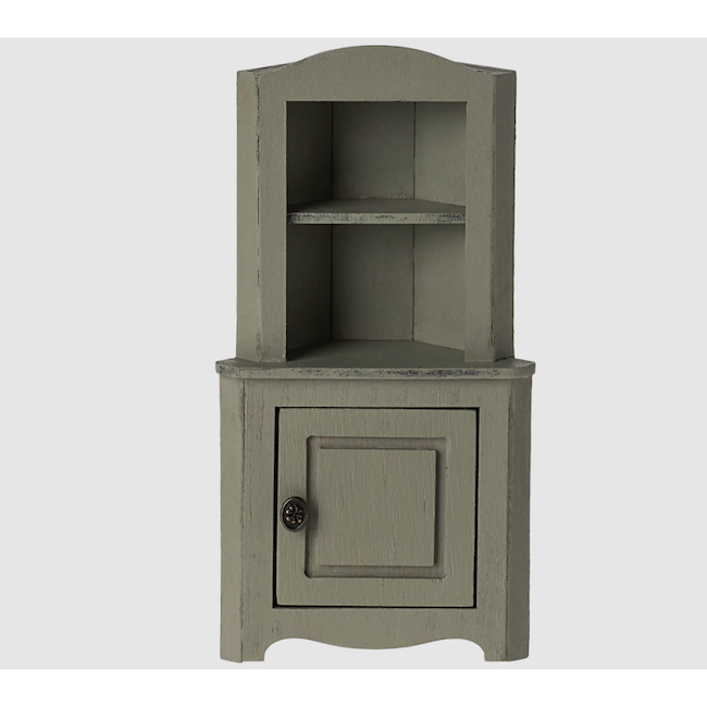 Corner Cabinet, Mouse - Light Green