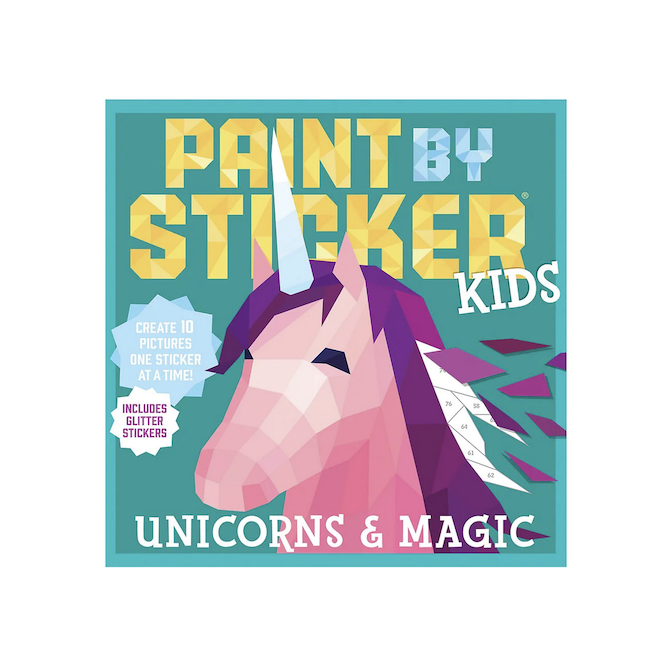 Paint By Sticker Kids Unicorns & Magic