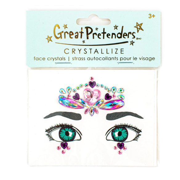 Face Crystals - Hearts