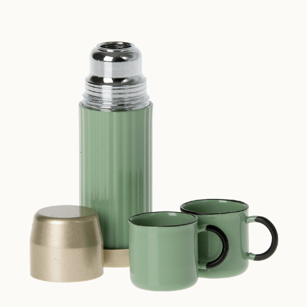 Thermos And Cups - Mint