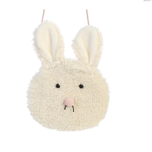 Ivory Bunny Shoulder Bag