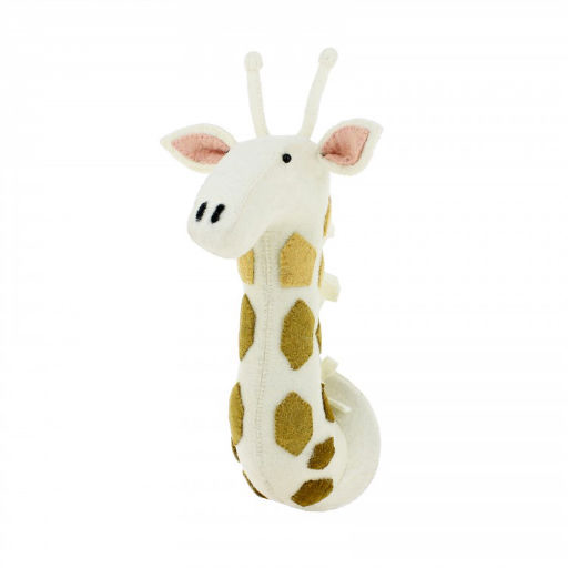 Giraffe With Tonal Spots Wall Mount Head